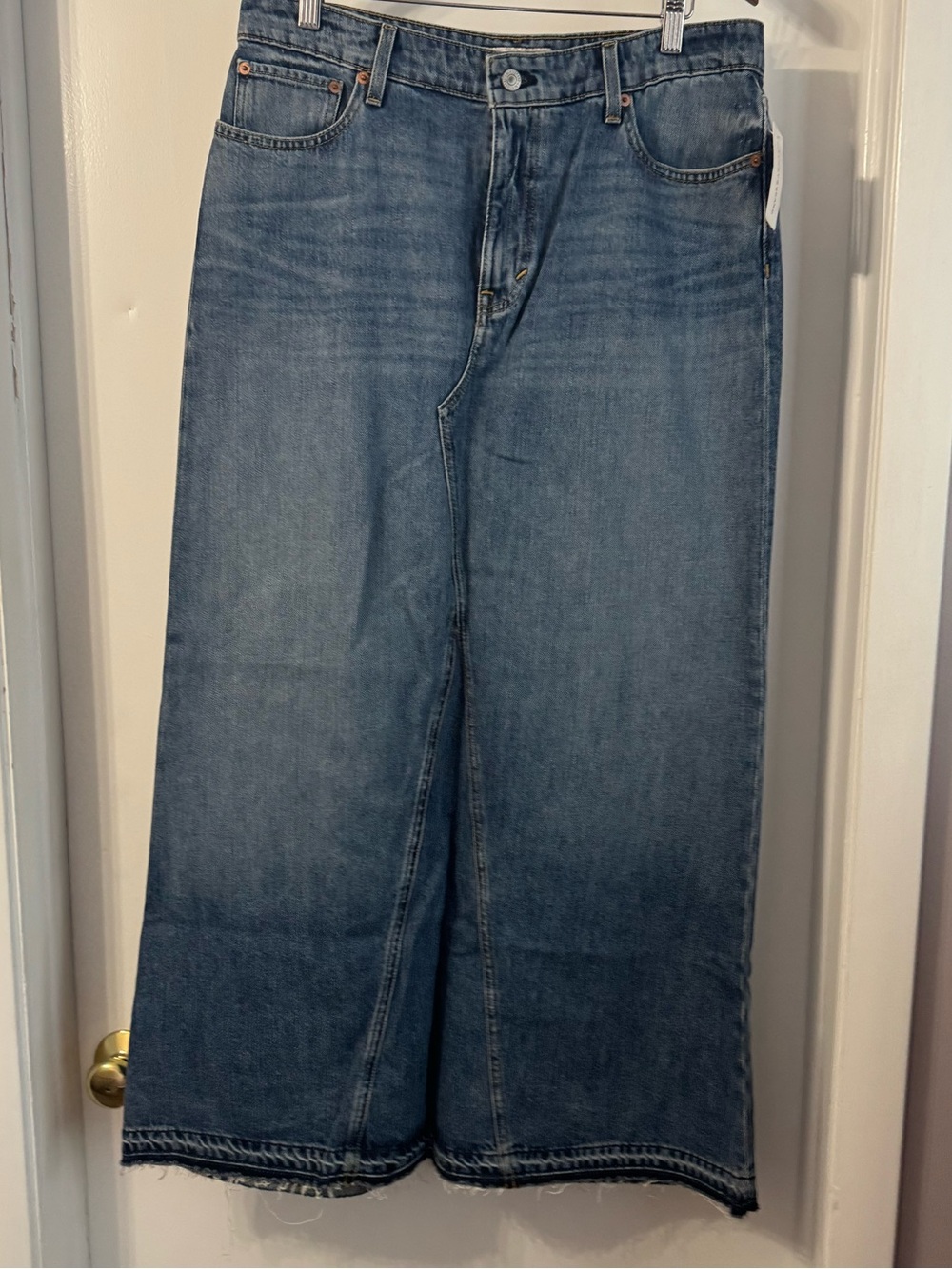 Lucky Brand Maxi Jean Skirt